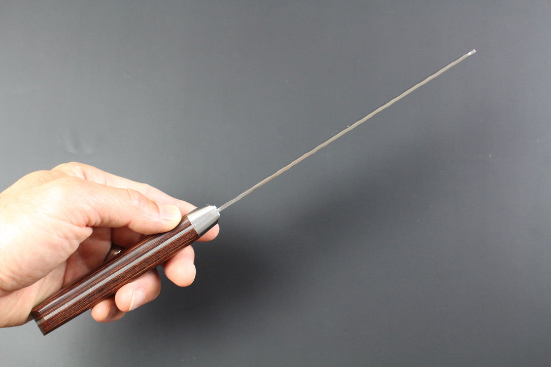 Mikazuki - VG10 hammered damascus Nakiri Knife - vegetable knife 160mm