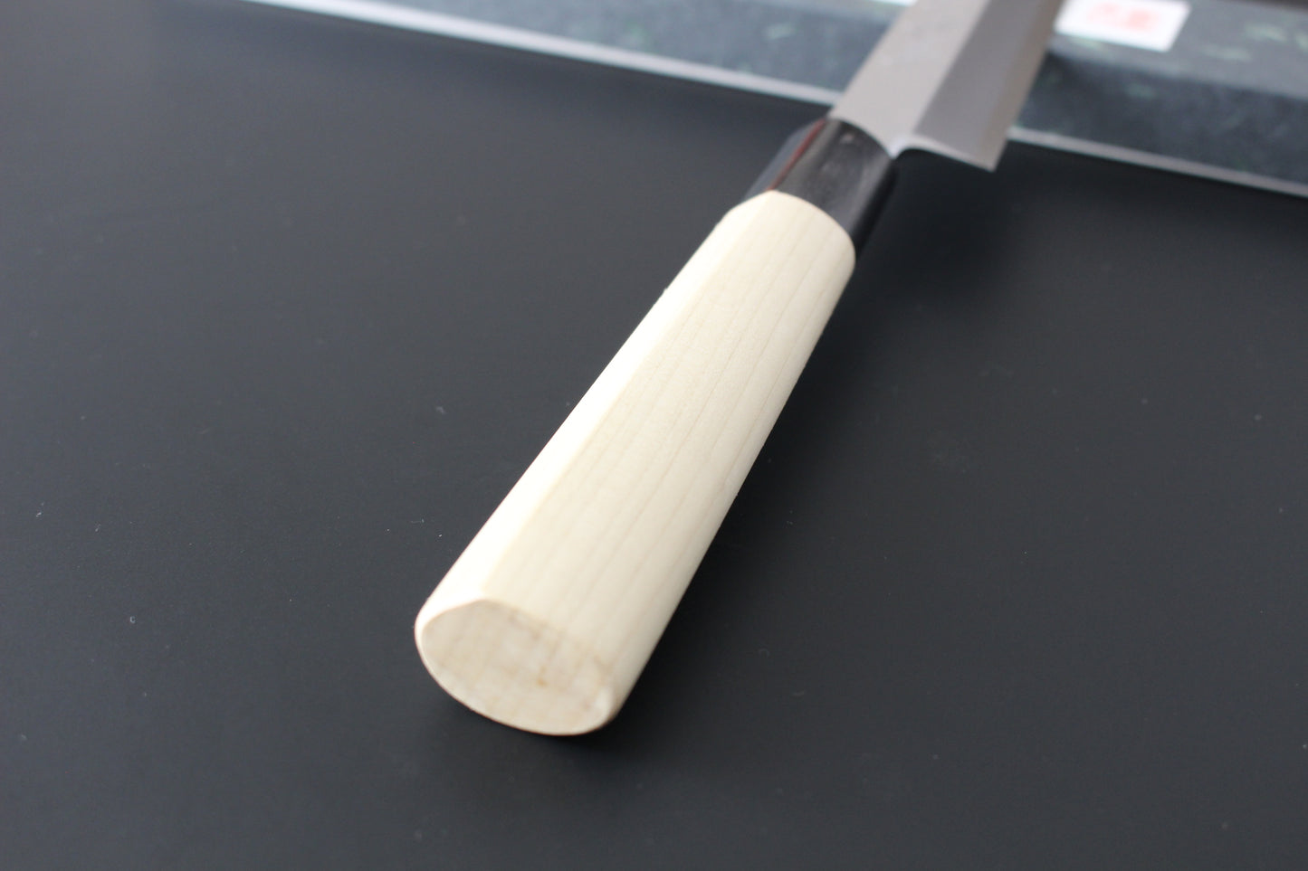 Mikazuki - Shirogami / White Steel #2  Yanagiba Sashimi Knife 270mm W/Saya (for Right Hander)