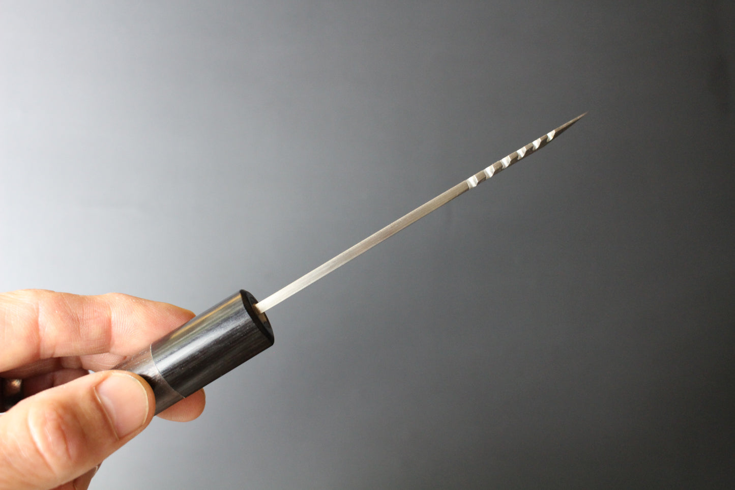 Hideo Kitaoka - VG10 Ajikiri Knife 105mm with rosewood handle (For right hander)