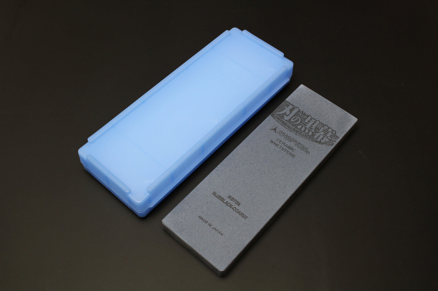 Shapton KUROMAKU SERIES COARSOR SHARPENING STONE Blue-Black #320