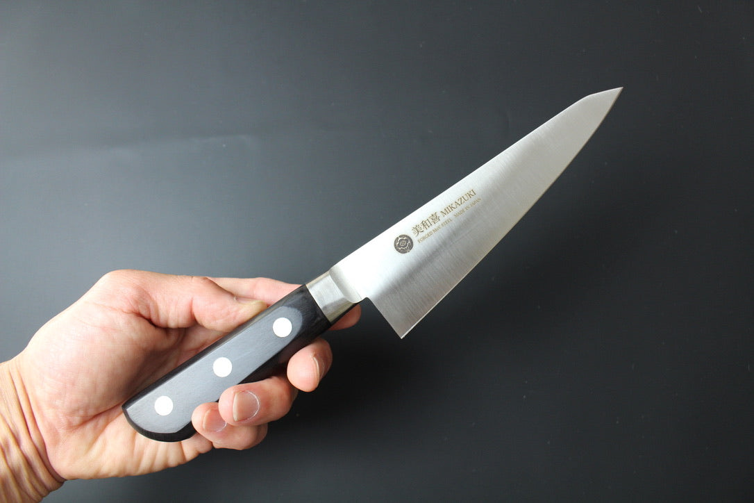 Mikazuki - AUS8 Pro series Honesuki knife 150mm