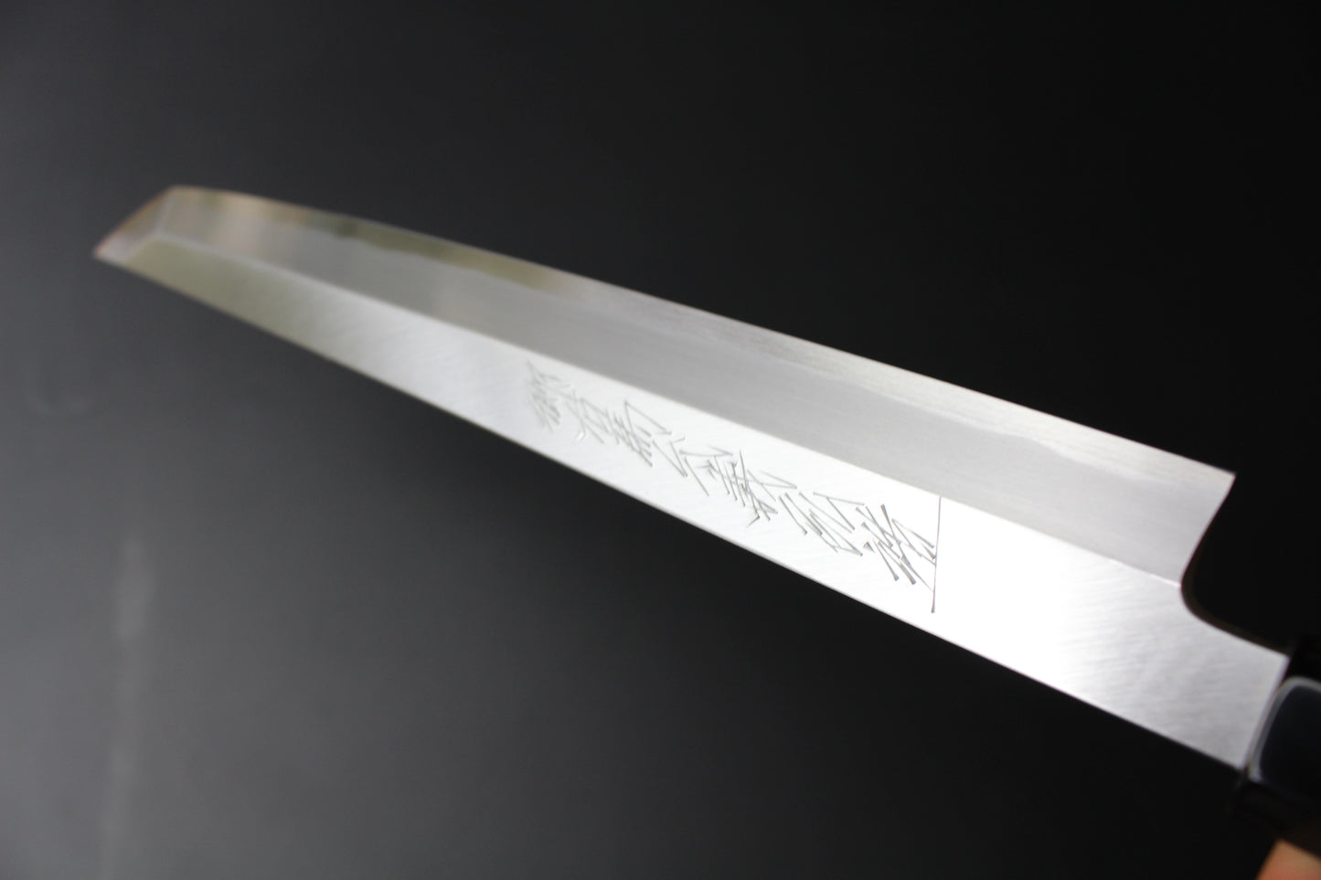 Goh Umanosuke Yoshihiro - Shirogami / White Steel #2 Honkasumi (Super Premium series) Sakimaru Takohiki Knife 270mm for Right Hander