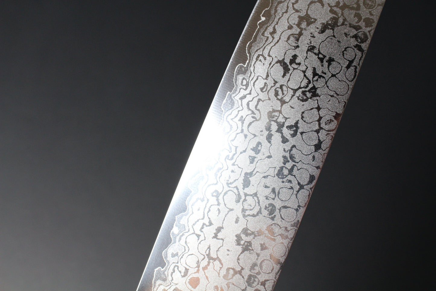Mikazuki - VG10 Polished Damascus Nakiri Knife 160mm