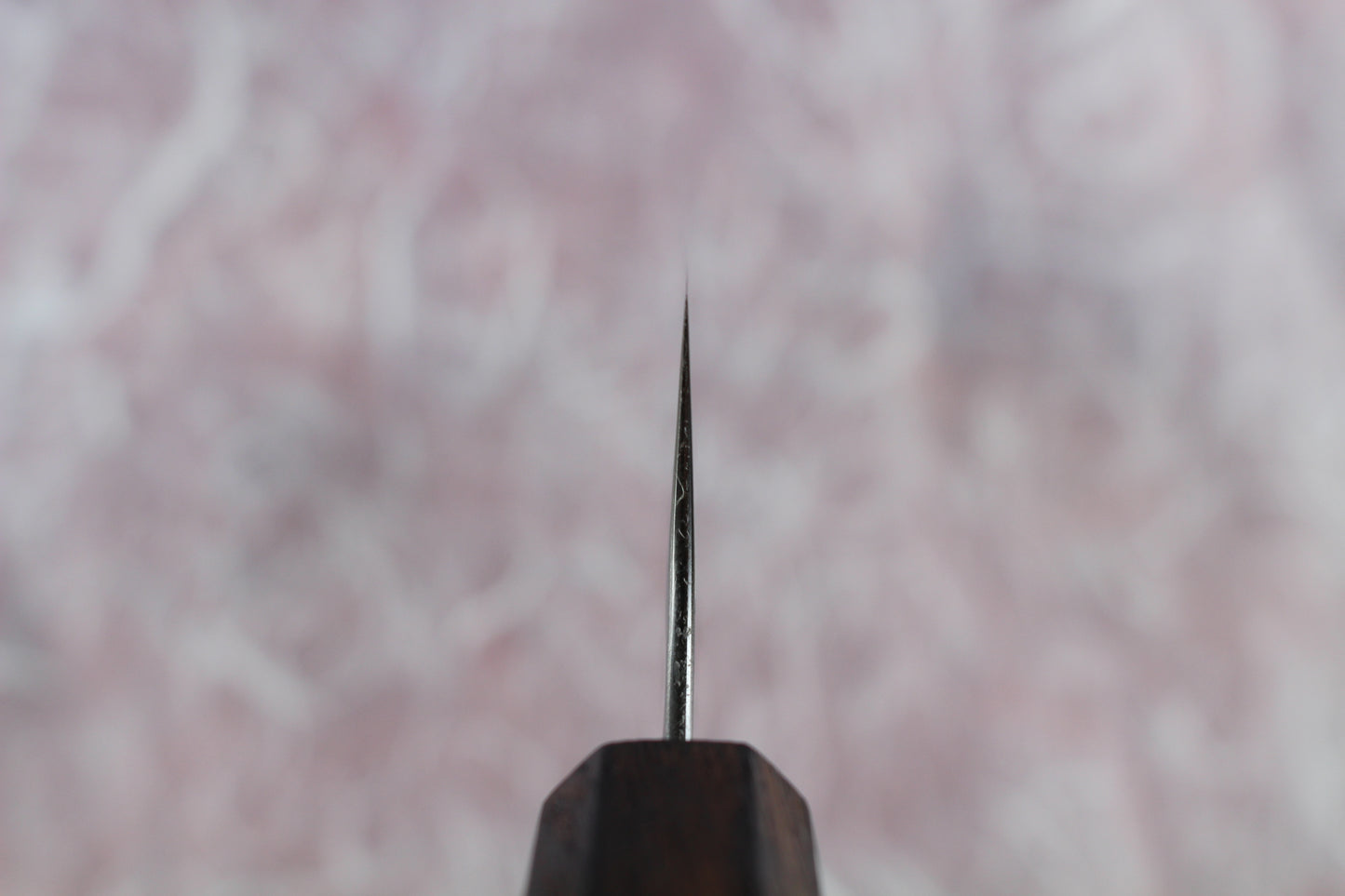 Yoshimi Kato - SG2 V hammered Gyuto Knife 210mm with lacquered oak handle