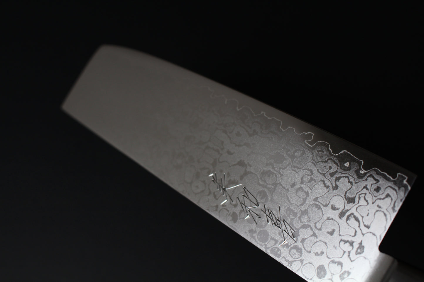 Mikazuki - VG10 Polished Damascus Nakiri Knife 160mm