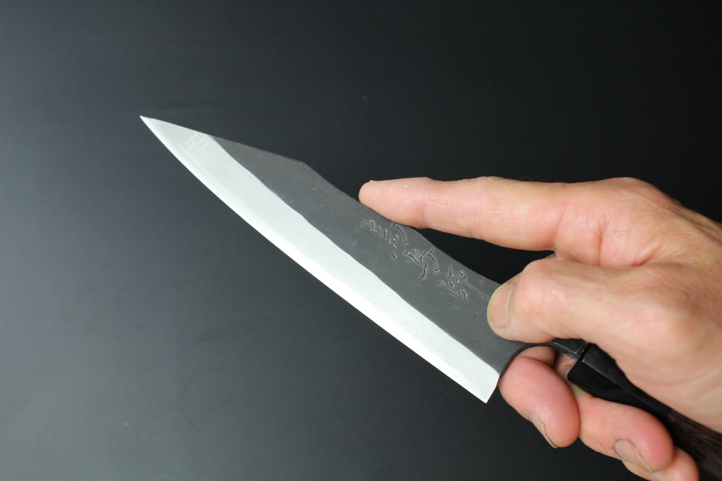 Nao Yamamoto - Aogami No.2 Kurouchi Honesuki knife 170mm