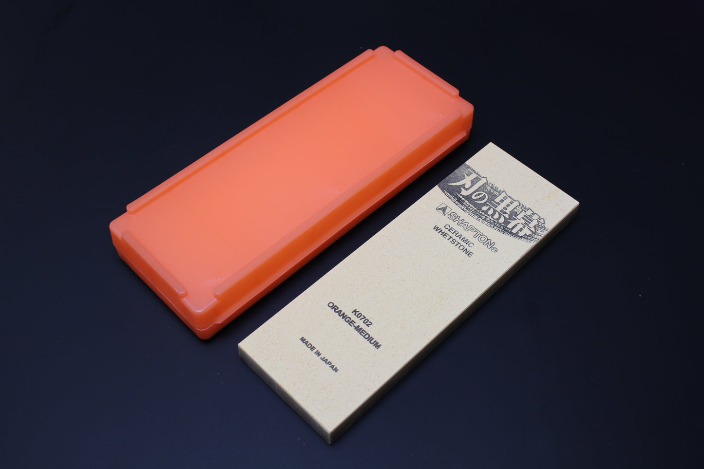 Shapton KUROMAKU SERIES MEDIUM SHARPENING STONE Orange #1000