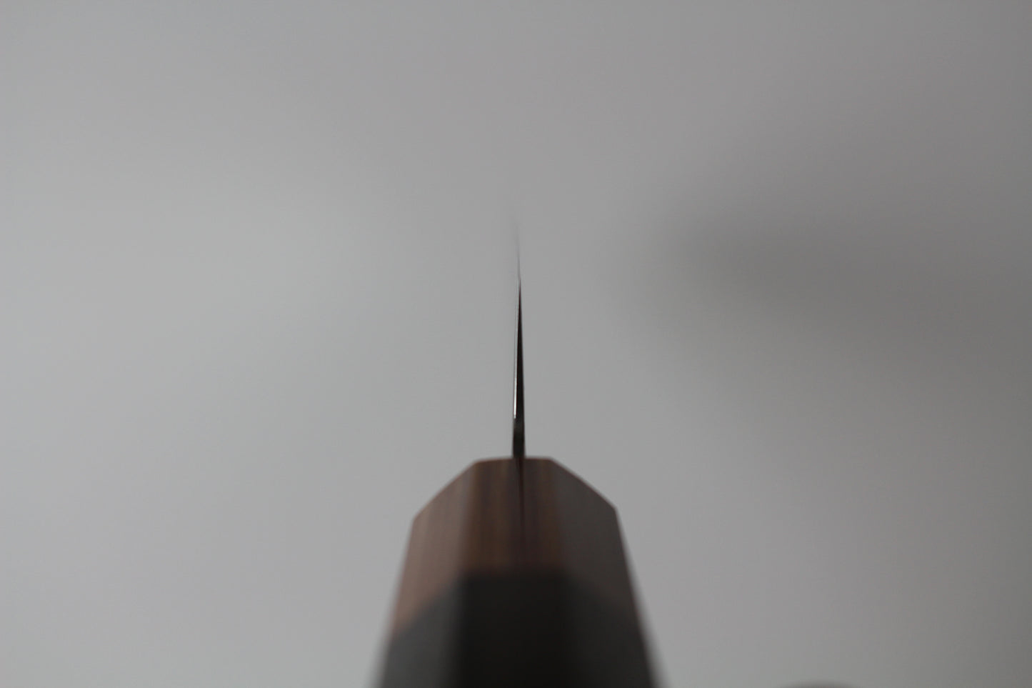 Mikazuki - AUS10 Polished Damascus Sujihiki Knife 240mm w/Octagonal rosewood handle