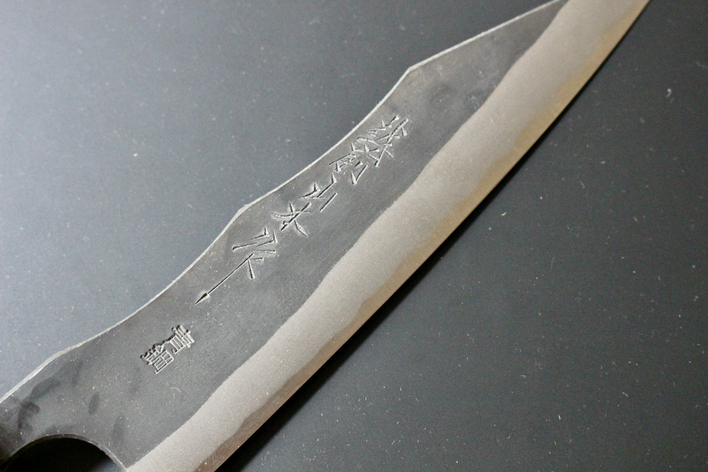 Nao Yamamoto - Aogami No.2 Kurouchi Honesuki knife 170mm