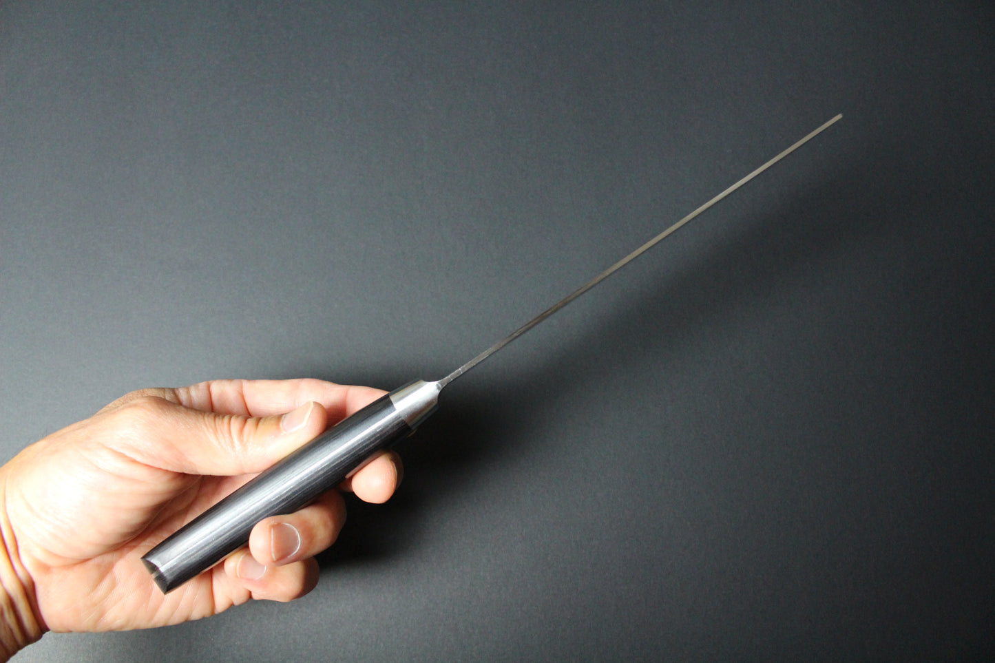 Mikazuki - VG10 Polished Damascus Nakiri Knife 160mm