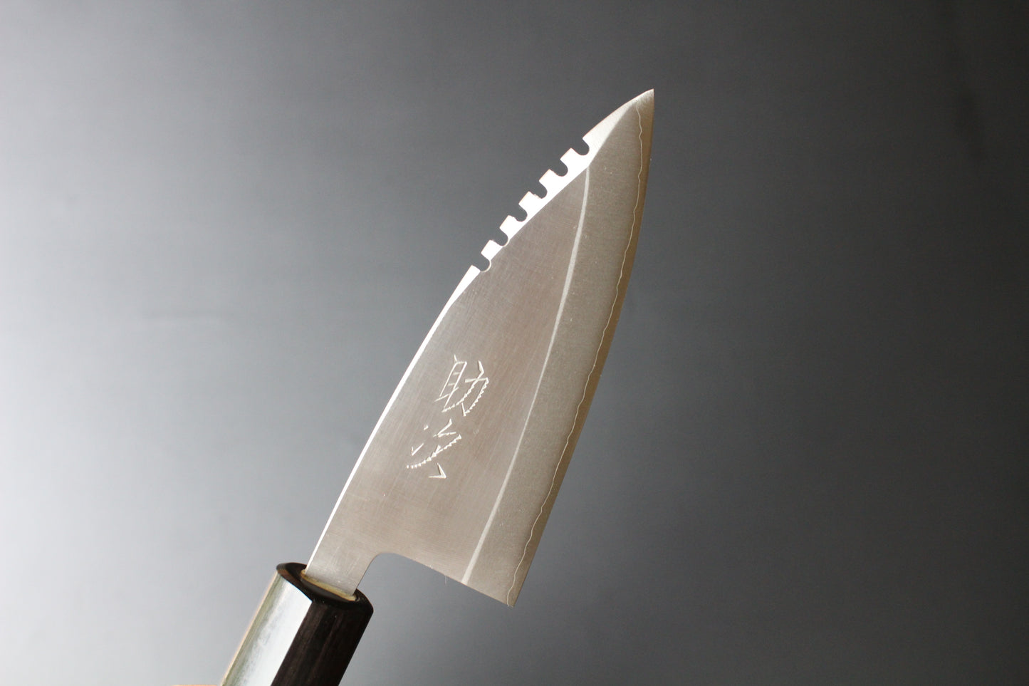 Hideo Kitaoka - VG10 Ajikiri Knife 105mm with rosewood handle (For right hander)
