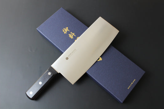 Mikazuki - AUS8 Pro series Chinese Cleaver Knife 220mm