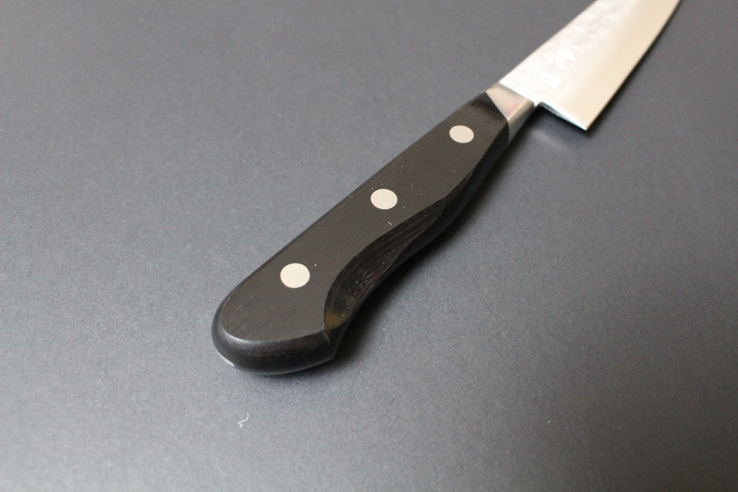 Mikazuki - Aogami (Blue steel) #2 Hammered Petty knife 135mm