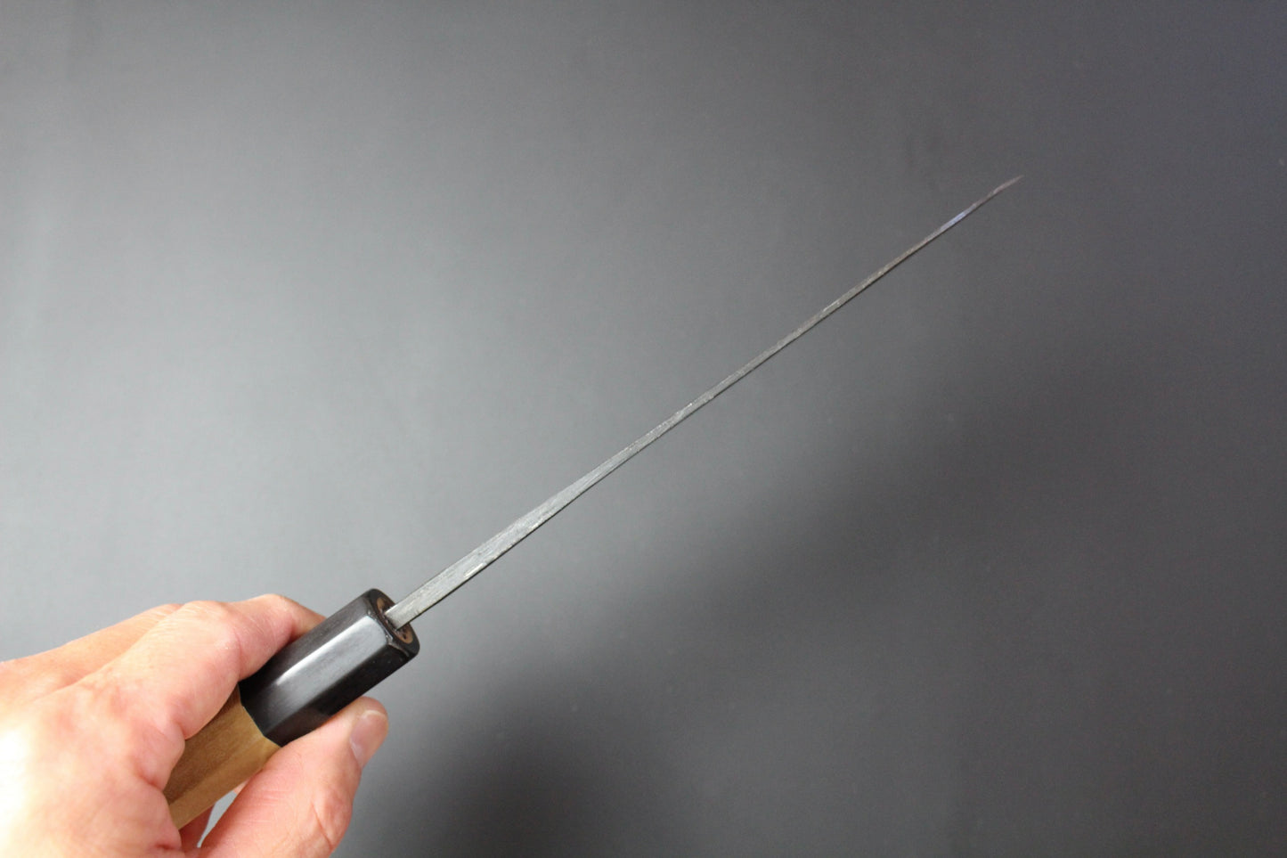 Kyohei Shindo - Aogami No.2 Santoku Kurouchi knife 165mm