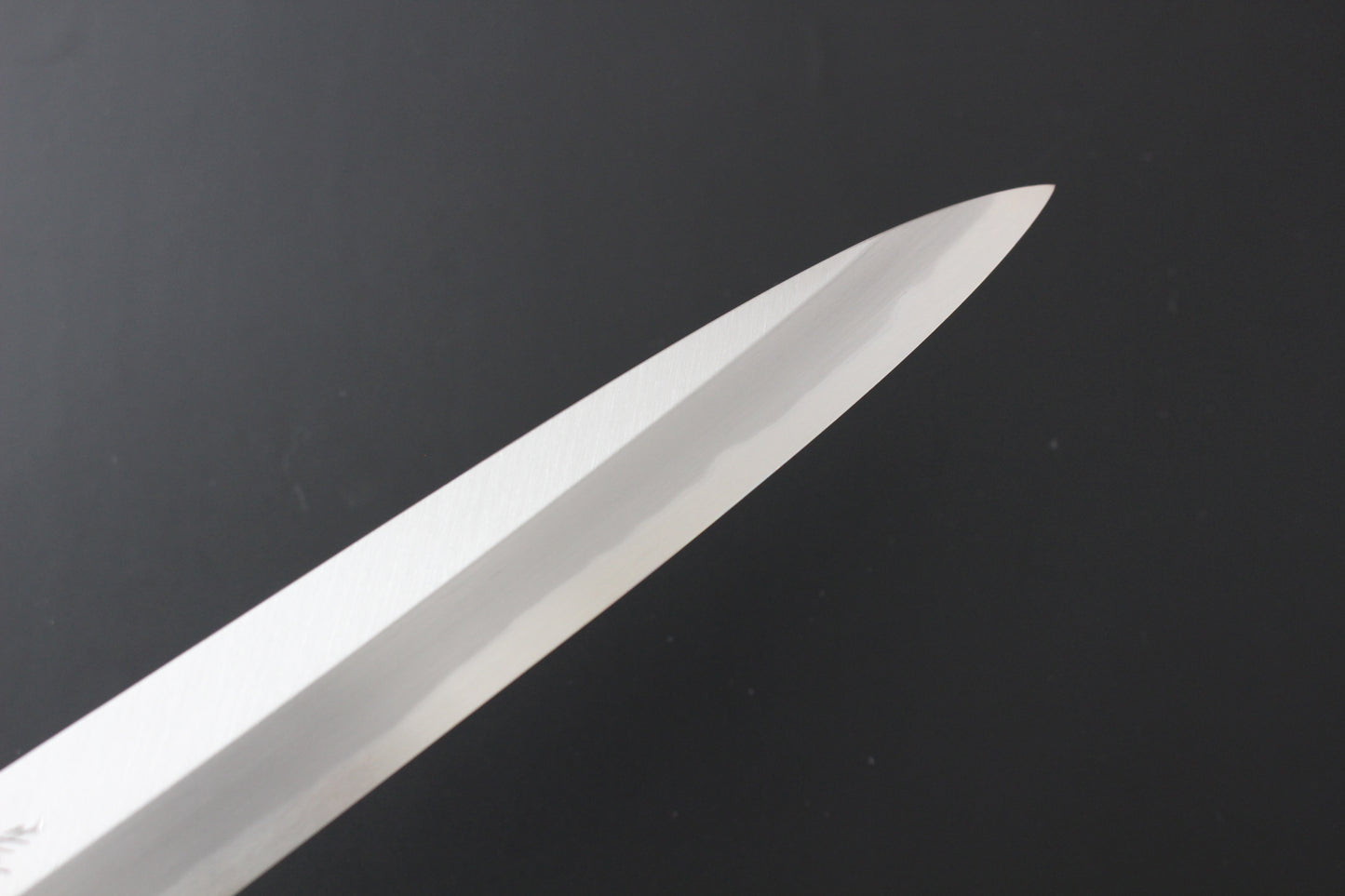 Mikazuki - Shirogami / White Steel #2  Yanagiba Sashimi Knife 270mm W/Saya (for Right Hander)
