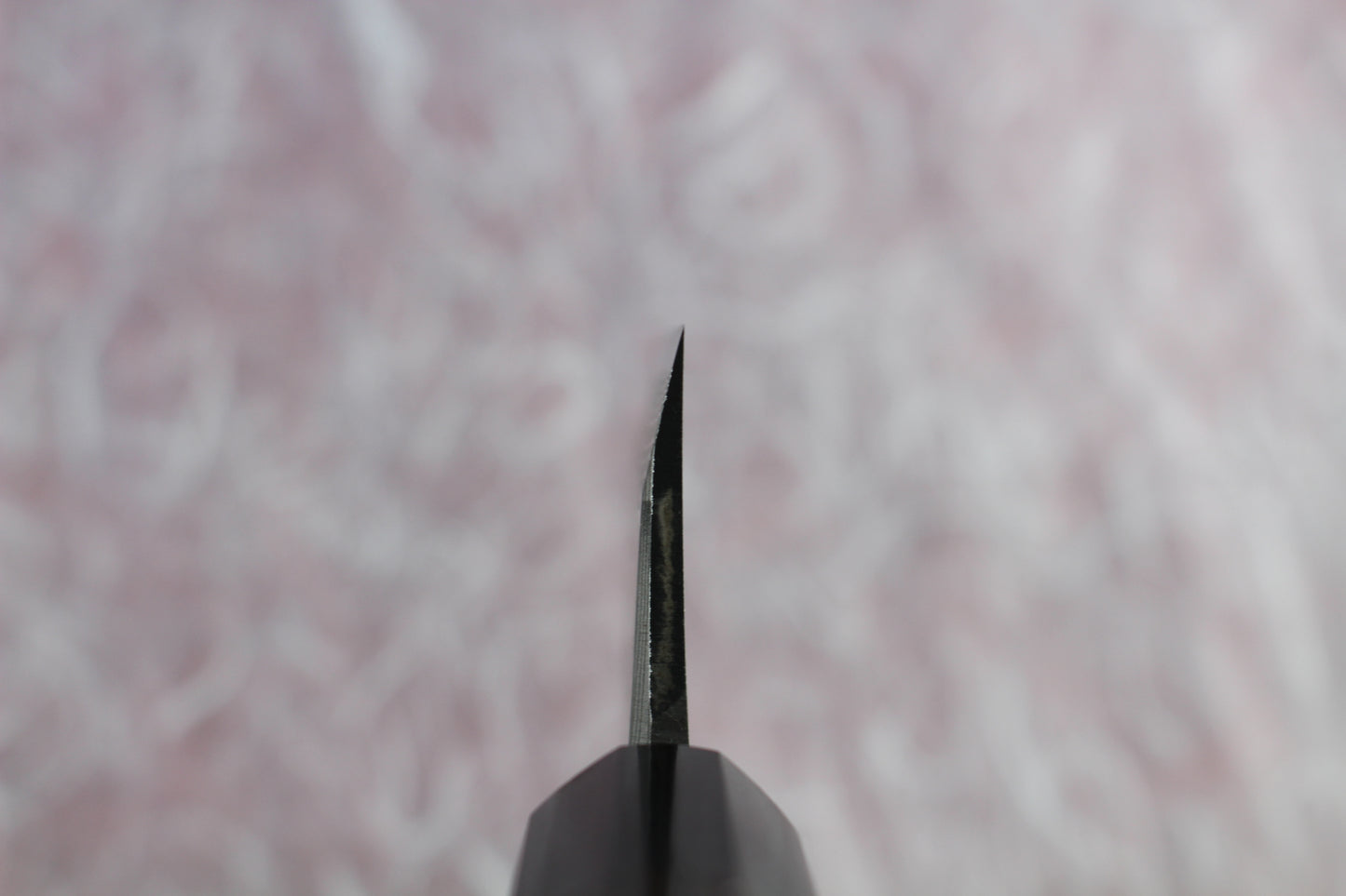 Hideo Kitaoka - Shirogami No2 Damascus Deba Knife 150mm with octagonal rosewood handle (For right hander)