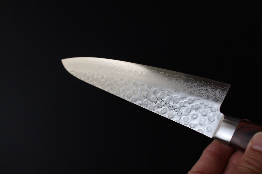 Mikazuki - VG10 hammered damascus Gyuto Knife 240mm