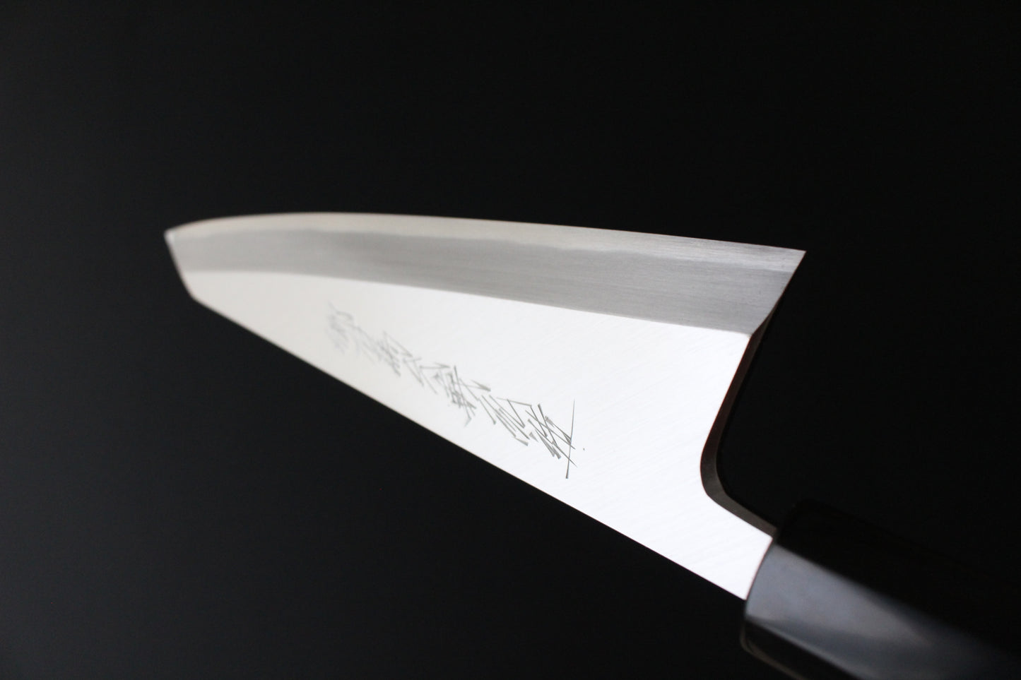 Goh Umanosuke Yoshihiro - Shirogami / White Steel #2 Honkasumi (Super Premium series) Wa Garasaki Knife 180mm for Right Hander