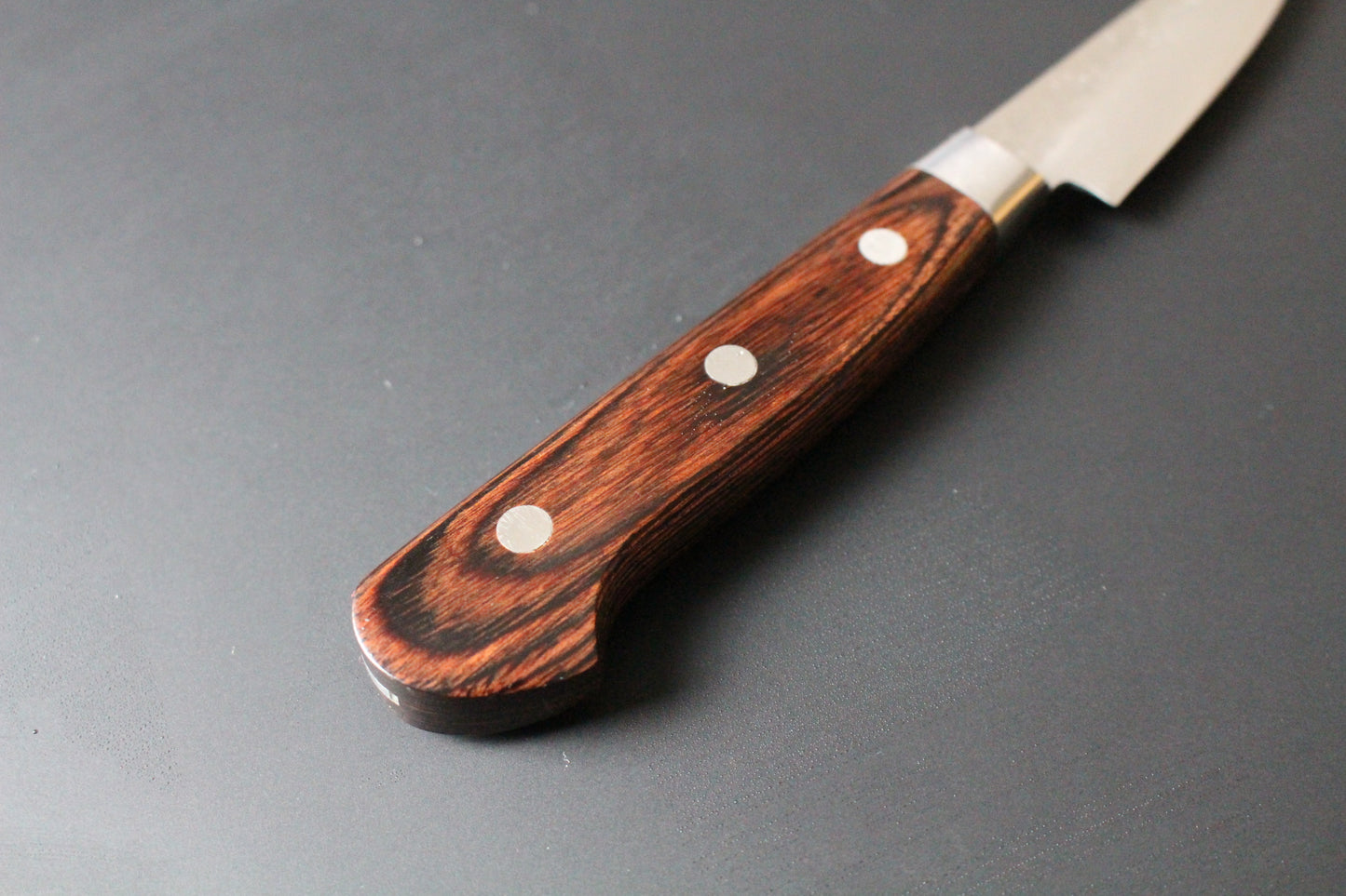 Mikazuki - VG10 hammered damascus Paring Knife  80mm