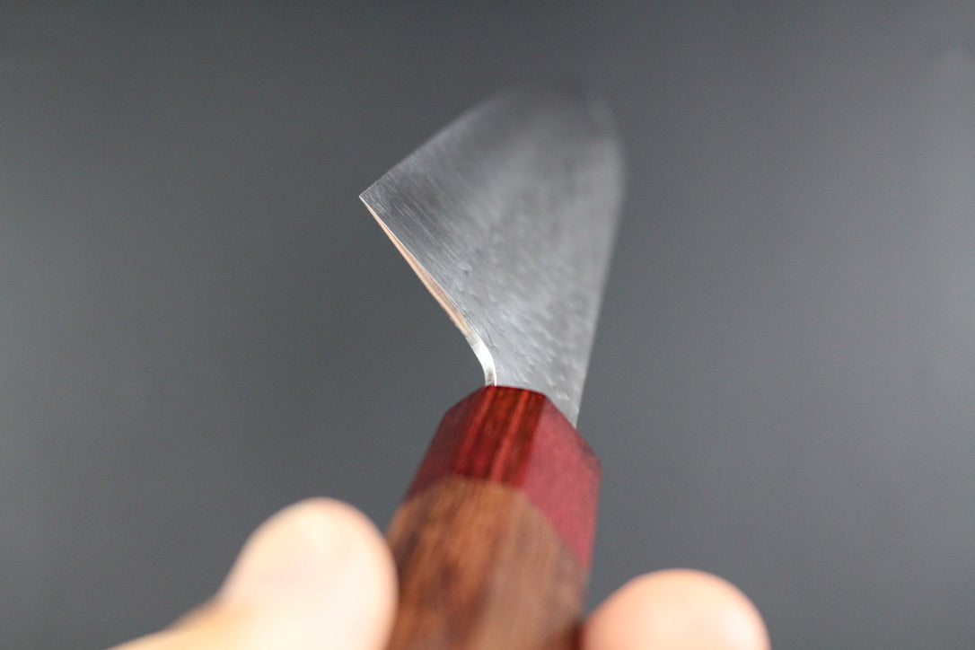 Yu Kurosaki - SG2 Hammered "Senko" Gyuto Knife 210mm with rosewood handle red ferrule