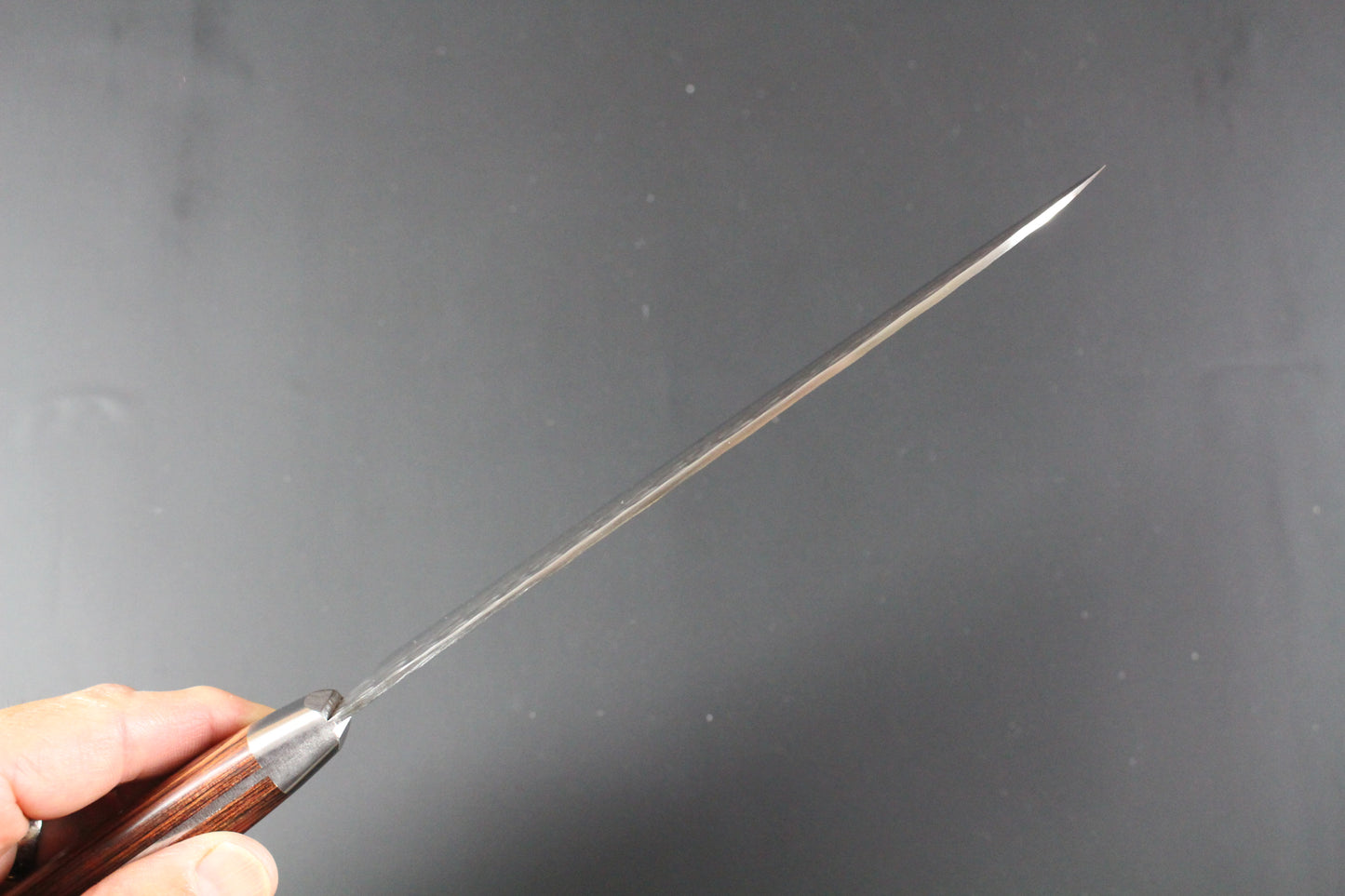 Mikazuki - VG10 hammered damascus Santoku Knife 180mm