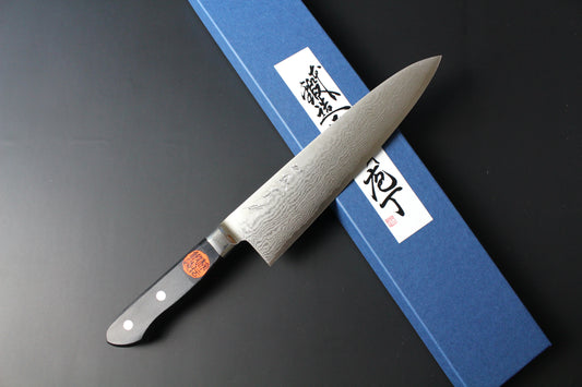 Shigeki Tanaka - VG10 33 Layer Damascus "KYOKKO" Gyuto Knife 210mm