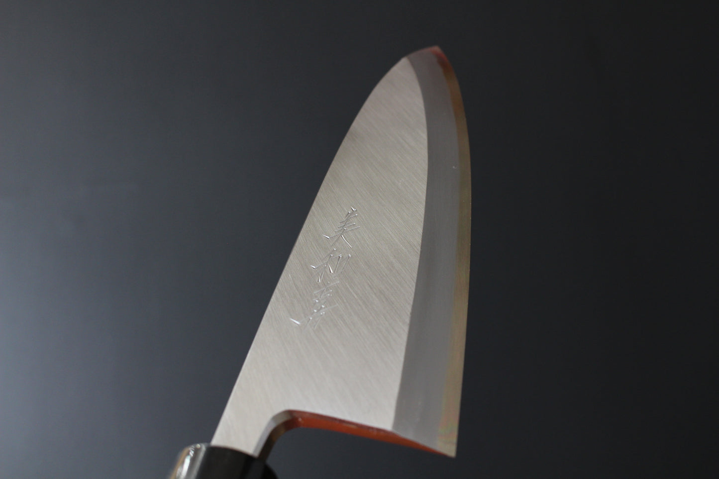 Mikazuki - Shirogami / White Steel #2  Deba Knife 195mm for right hander