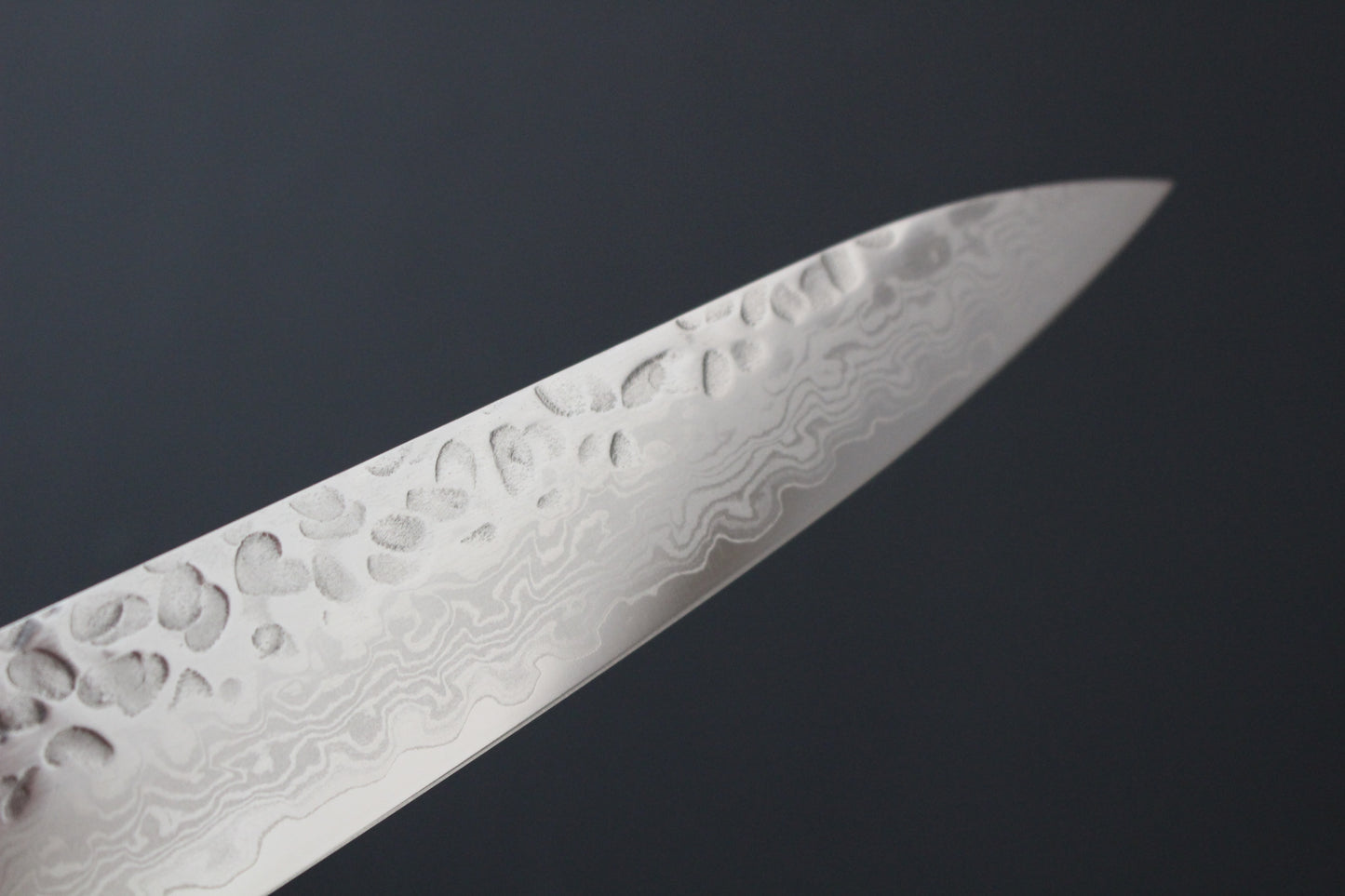 Mikazuki - VG10 hammered damascus Sujihiki Knife 240mm