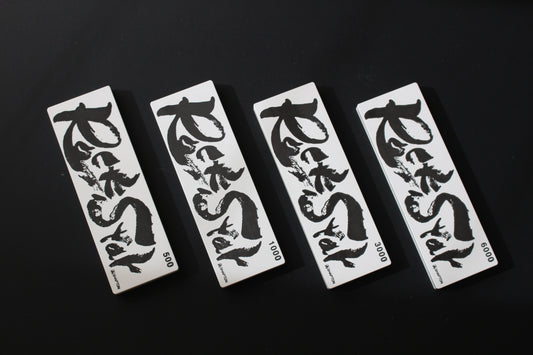 Shapton RockStar Ultimate Sharpening Set with #500 #1000 #3000 and #6000 ceramic whetstones made in Japan