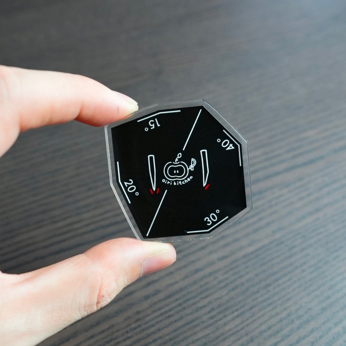 Togipita by Oiri Kitchen - Knife Sharpening Angle Guide