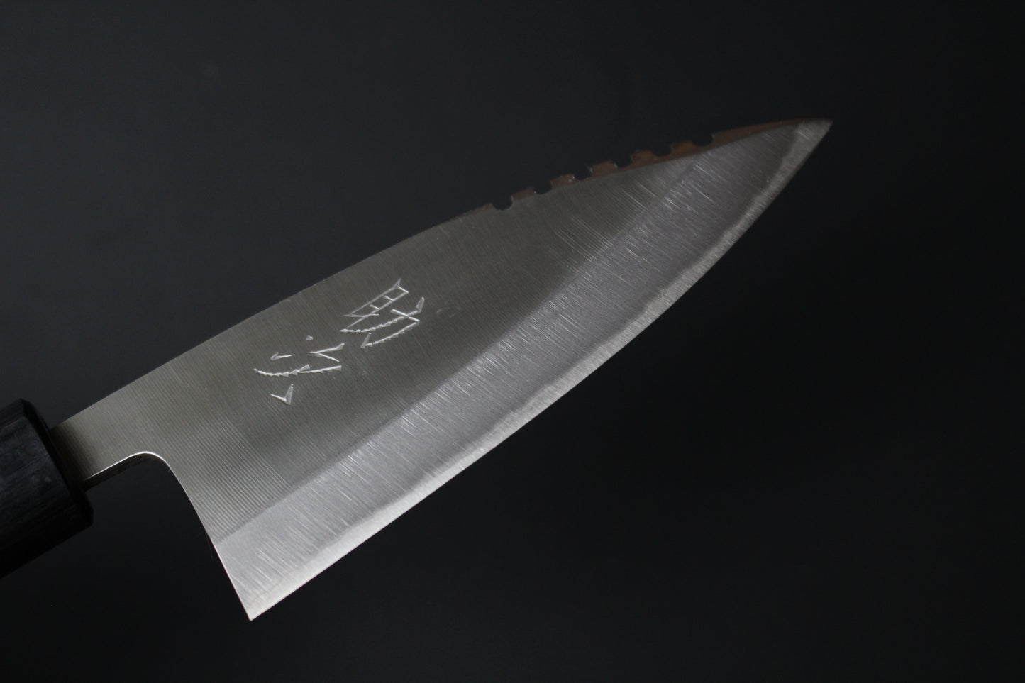 Hideo Kitaoka - VG10 Ajikiri Knife 105mm with rosewood handle (For right hander)