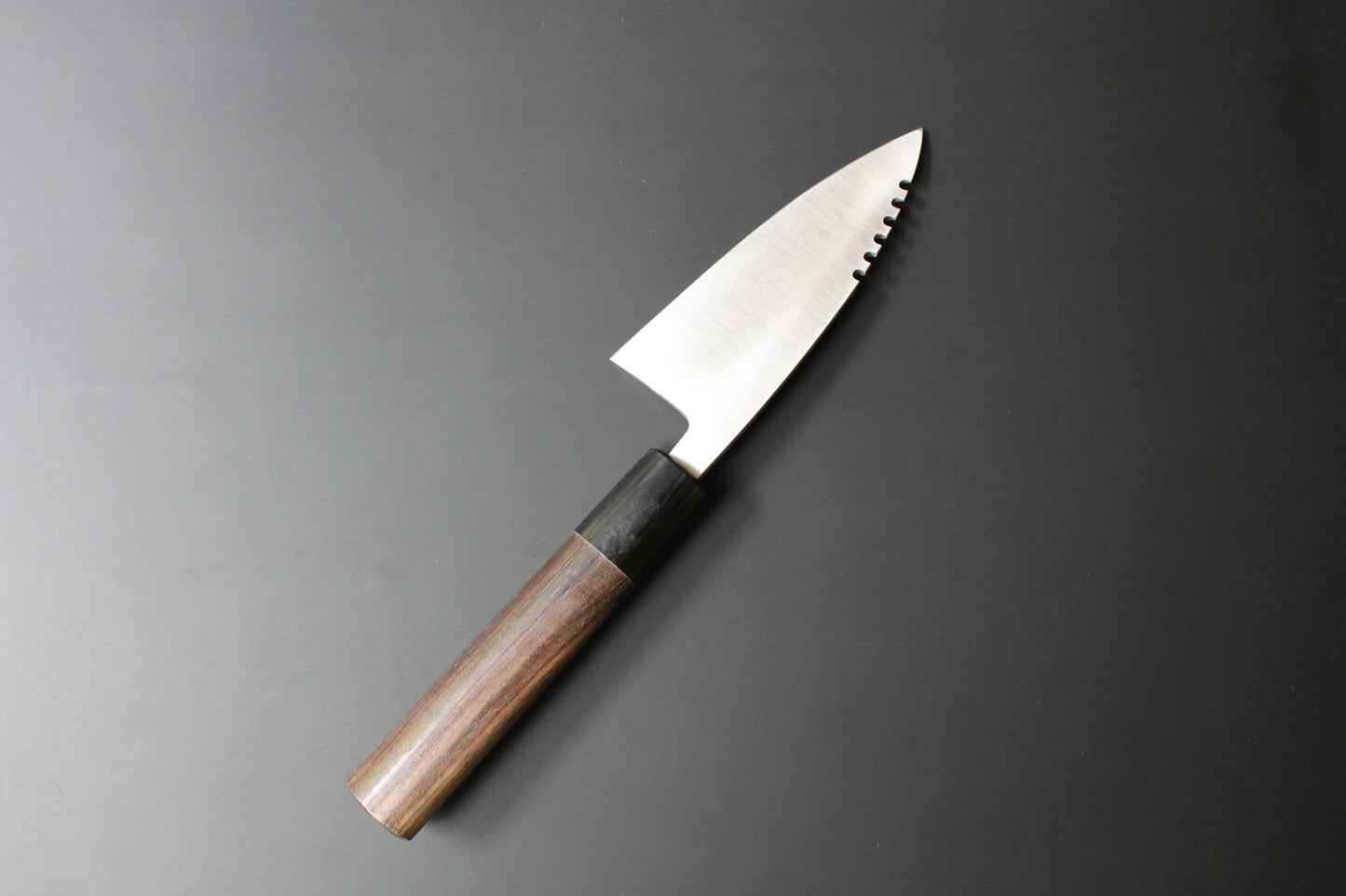 Hideo Kitaoka - VG10 Ajikiri Knife 105mm with rosewood handle (For right hander)