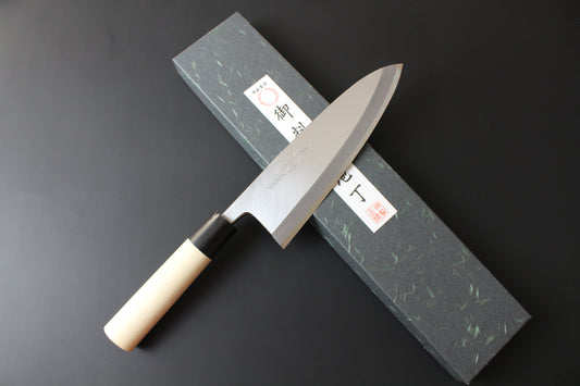 Best Japanese knife deba single bevel cooking knife sharp traditional