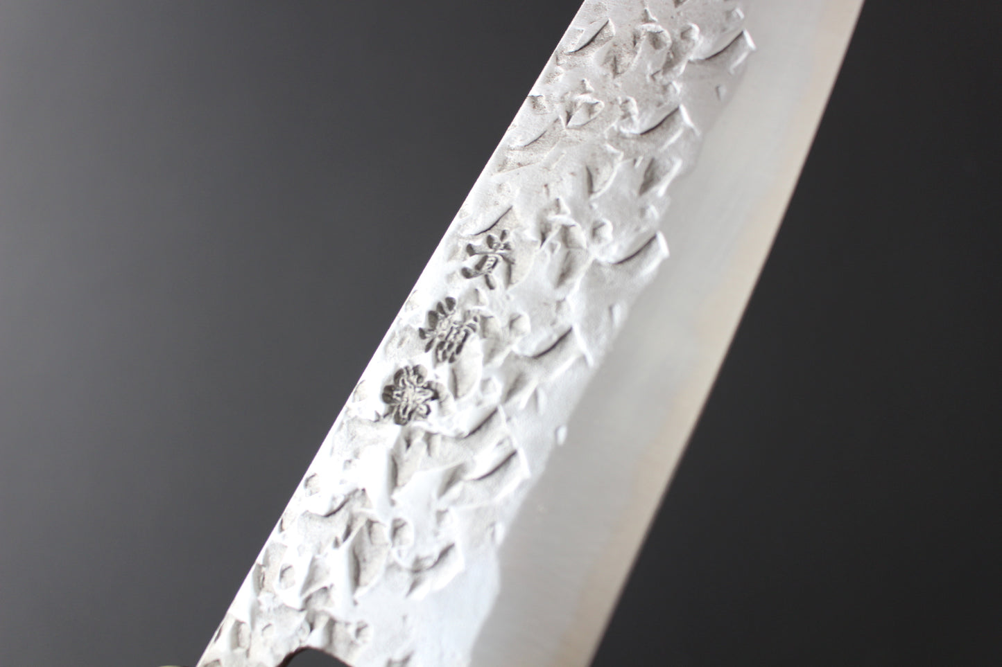 Kisuke Blue #2 Kiritsuke Gyuto 210mm with Kaishin Custom Ebony Handle & Saya